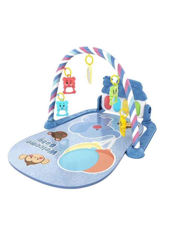Baby Pedal Fitness Rack 0-36 Months Early Education Educational Toys Game Music Light Crawling Mat - Image 3